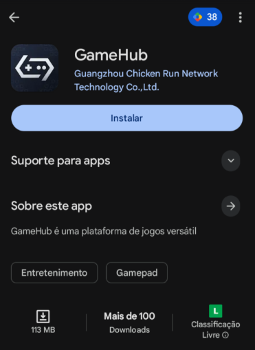 GameHub登陆Google Play 安卓端可安全运行Steam GameHub登陆Google Play 安卓端可安全运行Steam