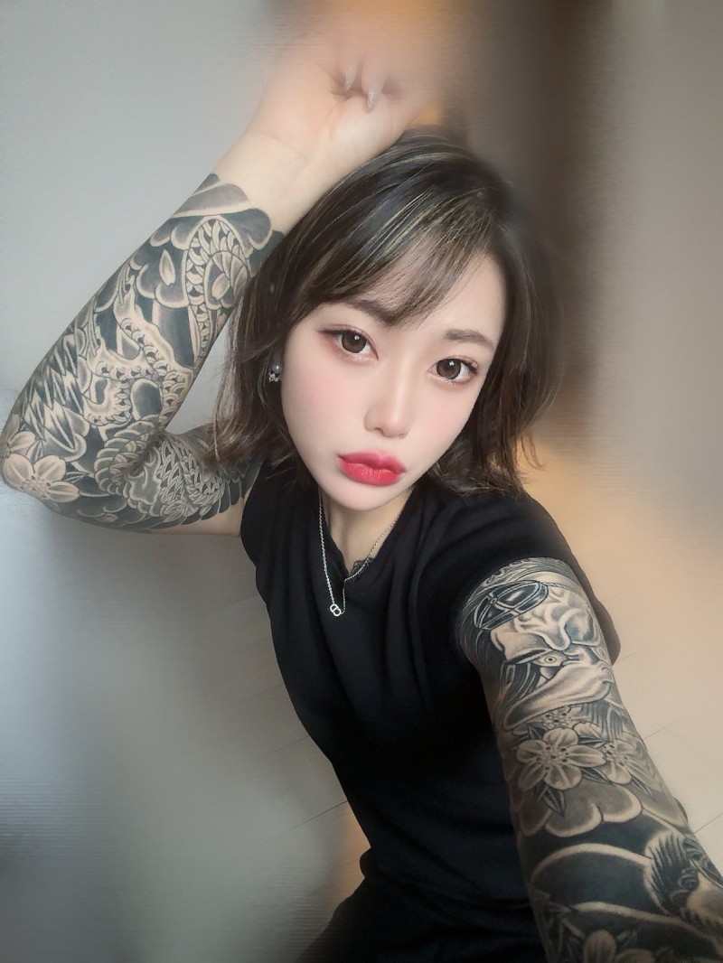 变发刺青改形象!她变成了九纹龙史进!