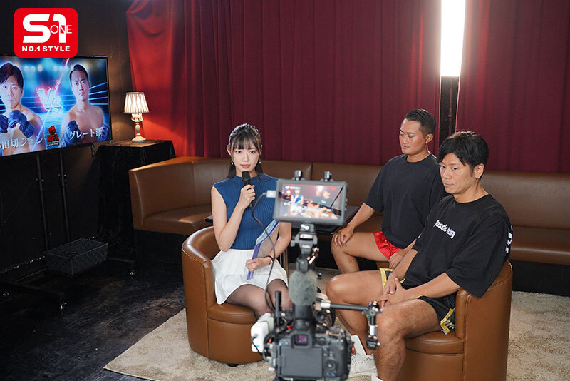 明日叶三叶(SNOS-150) 「美腿新人体育主播」惨遭业界洗礼！被壮汉运动员腾空猛攻